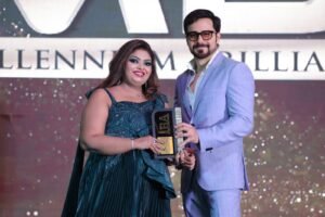Dr Rajnee Garg Kesri with Imran Hashmi